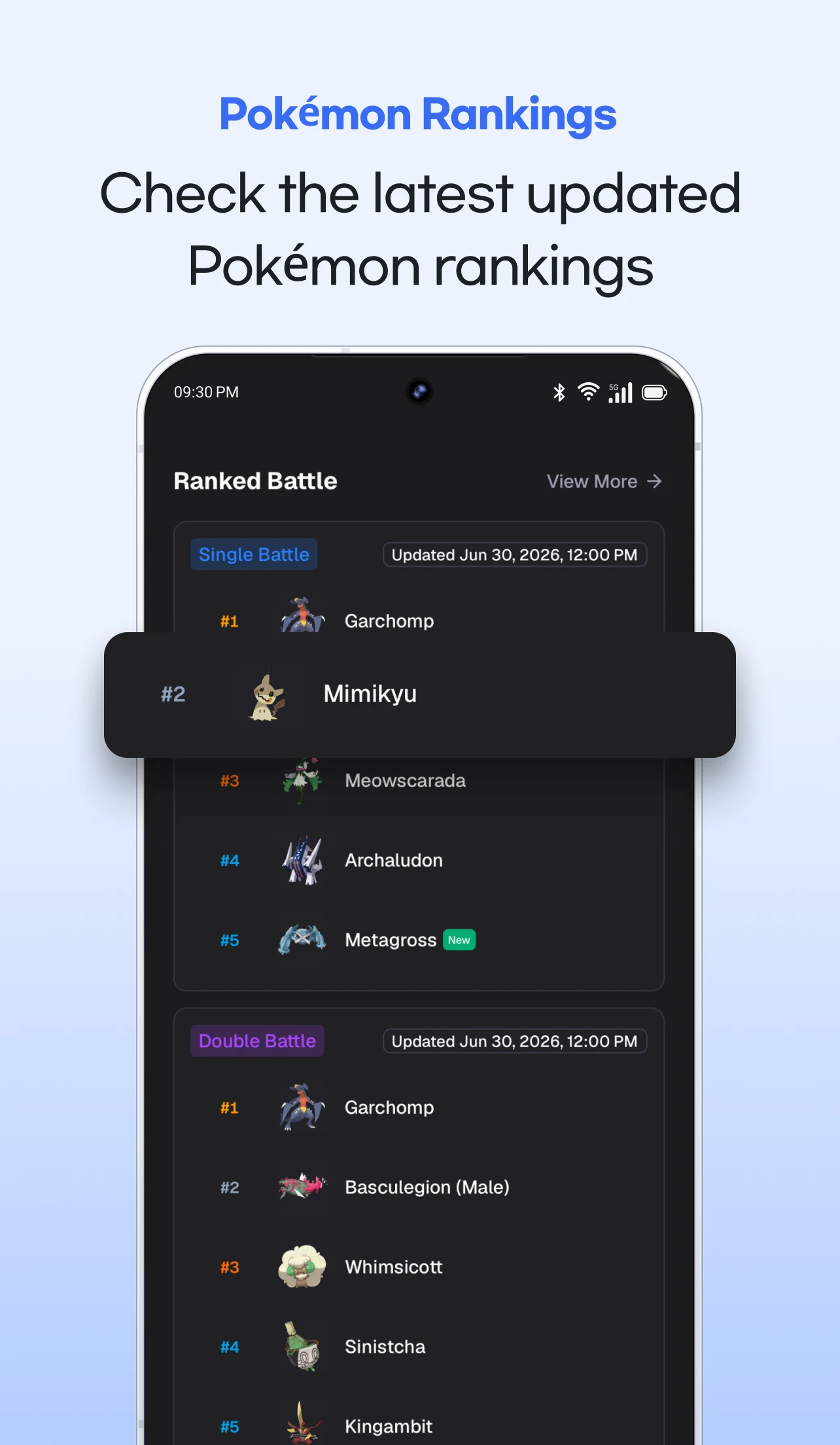 Pokemon Champions Data - OP.GG screenshot